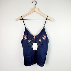 Chelsea & Violet Embroidered Tank Top XS BNWT